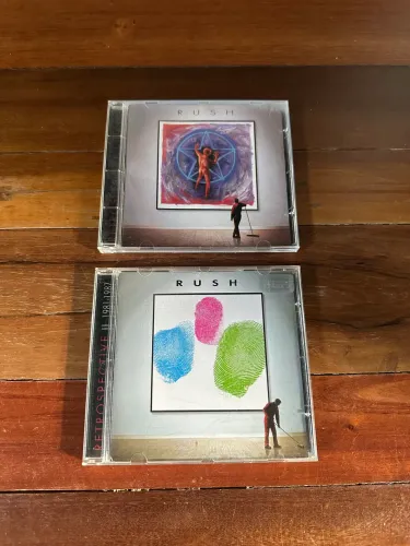 Rush - Lote c/ 5 CDS - (3 deles sem capa)