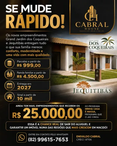 A oportunidade que você esperava para conquistar sua casa própria na parte alta de Maceió!