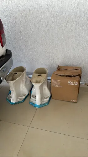 Vaso roca Bacia + caixa acoplada + kit descarga + kit instalação