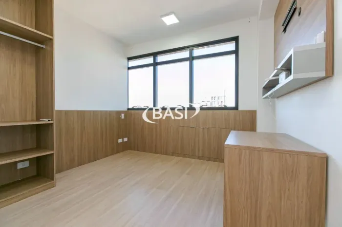 STUDIO À VENDA NO CENTRO DE CURITIBA, ELYSIA COLLECTIVE LIVING | MOBILIADO - FACE LESTE - 