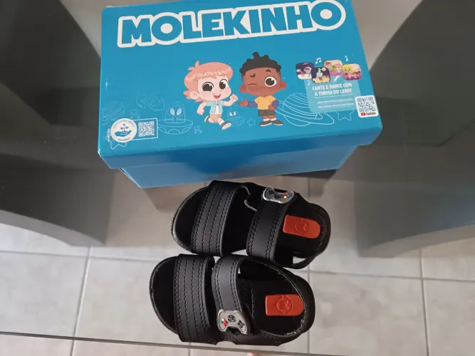 Sandália infantil molekinho número 20