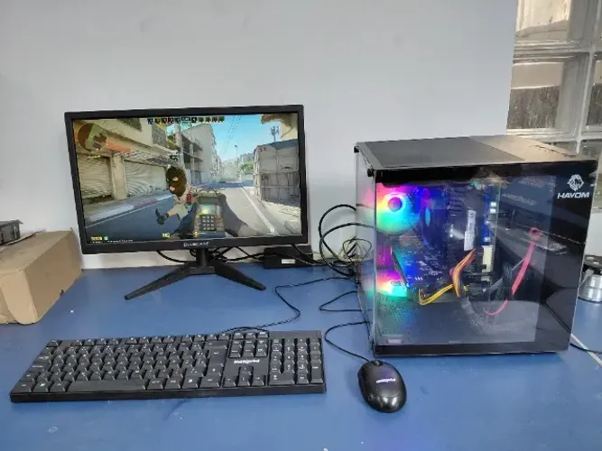 Computador Completo Gamer i7 Ssd 240 + Hd 500 Ram 16Gb Gtx 750 Ti 4Gb Monitor 20 Estado No