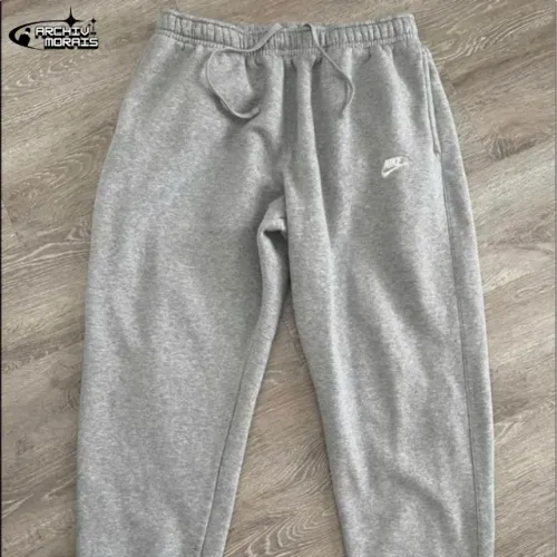 Calça de Moletom Nike Original - Cinza Mescla Clássica (Tamanho M)