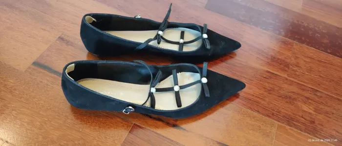 Sapatilha preta Zara BR36