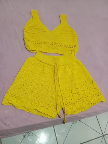 Conjunto de tricô 