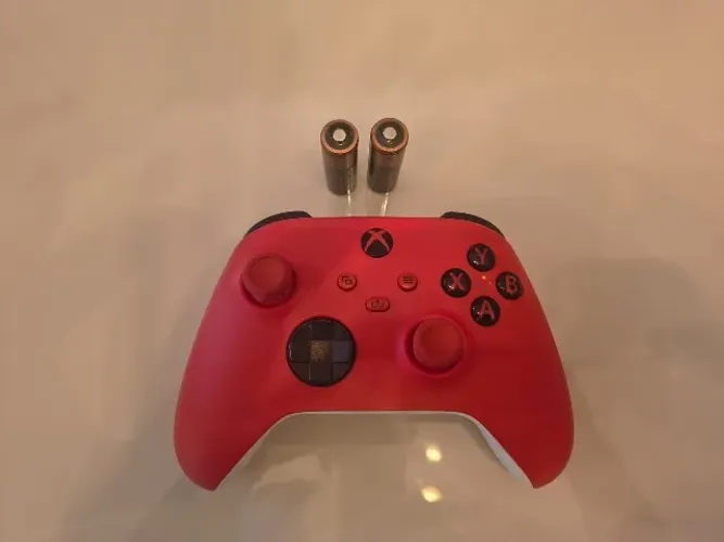 controle xbox series red pulse