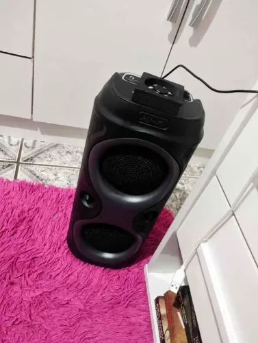 Caixa de som Bluetooth LED RGB TWS