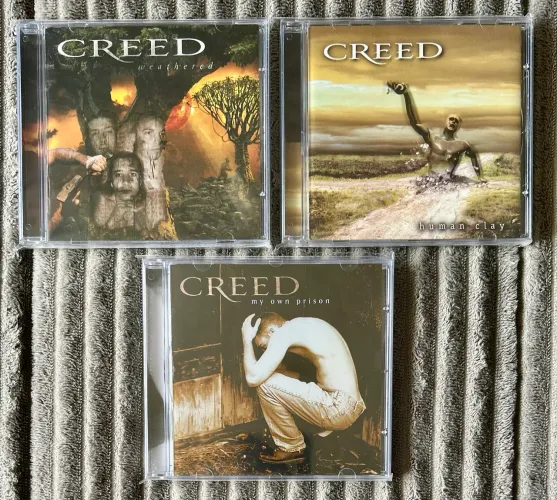Creed Lote com 3 CDs / 2 Importados e 1 Nacional