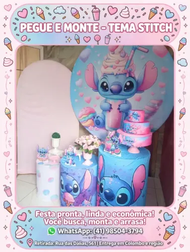 ? STITCH SORVETE: A FESTA MAIS DOCINHA E FOFA! ?