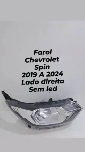 Farol chevrolet Spin 2019 A 2024 lado direito original 