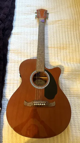 Violão Fender FA-135CE Concert Eletroacústico ? Acabamento Natural