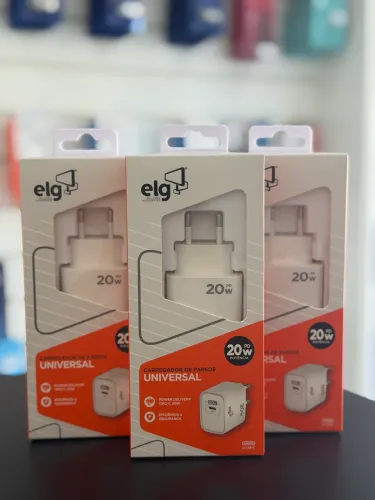 Carregador ELG USB-C 20W PD