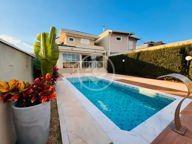 Casa sobrado com area de lazer completa no Condominio Bosque dos cambarás codigo: 359309