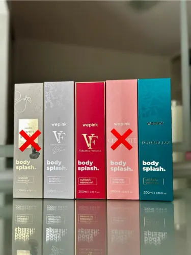 DESAPEGO: body splash da WePink