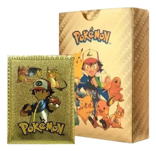 Cartas Pokémon Kit 55 cartas 