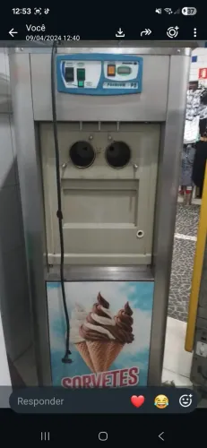 Maquina de sorvete italianinha