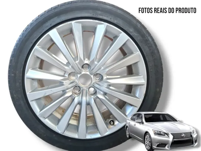 Estepe Turanza 245/45 R19 Aro 19 Lexus Ls 460l 2013 Filé 