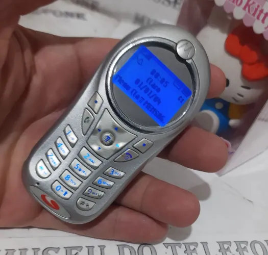 Motorola c115 celular antigo CABEÇÃO desbloqueado funcionando 