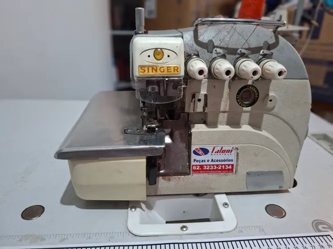 Máquina singer ponto cadeia 