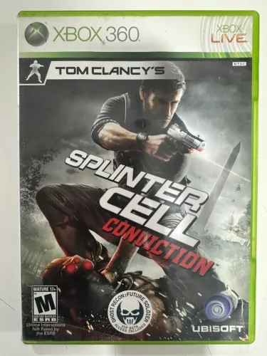 Splinter Cell Conviction Xbox 360 Mídia Física