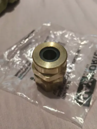 Adaptador Latão Fêmea Para Gás 1/2 X 3/8 Fogão Cozinha