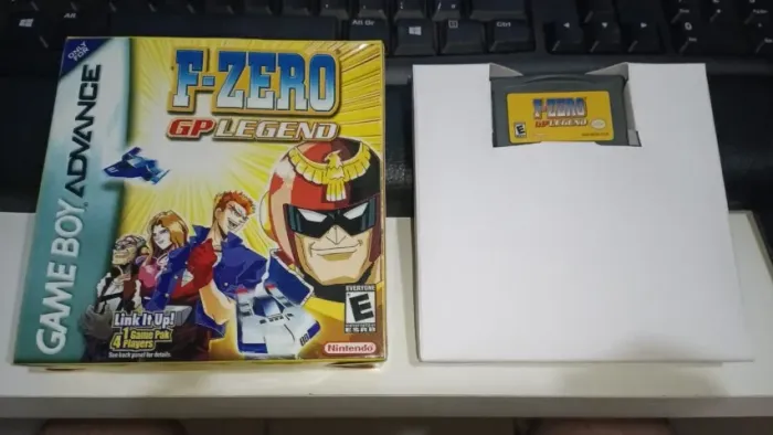 F-Zero GP Legend ORIGINAL para Nintendo Game Boy Advance (caixa réplica brinde)
