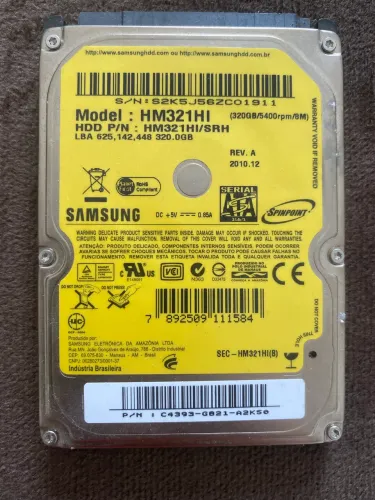 HD 500GB Por R$70