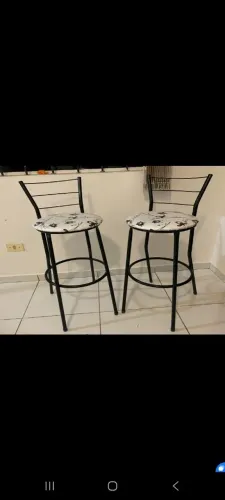 Banquetas Altas para Balcão/Cozinha Americana 2 unidades Produto Novo !