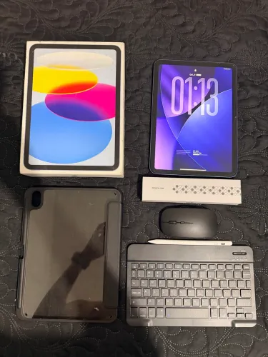 iPad 10 + Wb Pencil + Capa + Teclado + Mouse