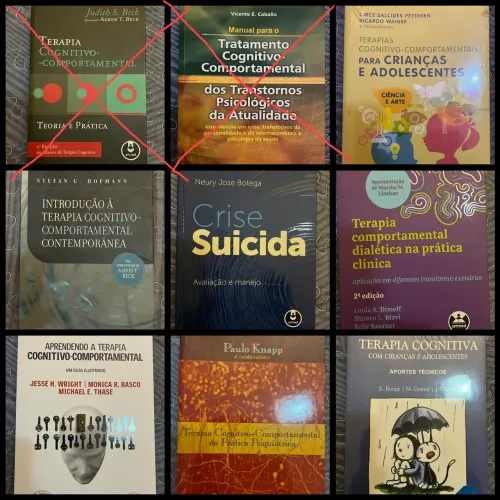 Grande Biblioteca Psicologia Terapia Cognitivo Comportamental (LER A DESCRIÇÃO)