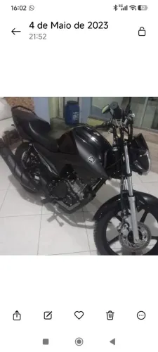 Vendo moto factor 150 novinha 