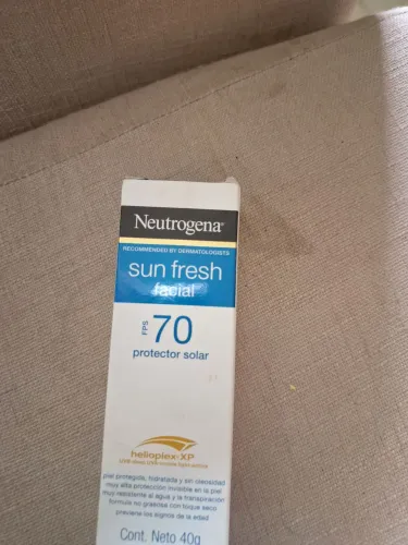 Protetor solar neutrogena facial 