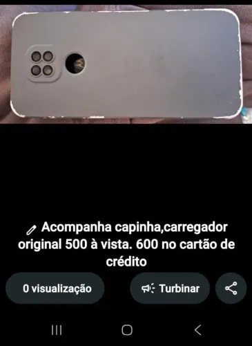 Vendo celular moto g9 play 