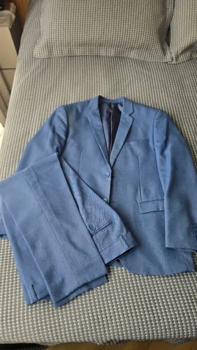 Terno Azul Corte Italiano 