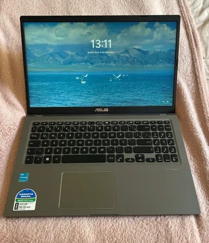 notebook asus x515ka celeron n4500 | 4gb ram | ssd 128gb | 15,6 - seminovo