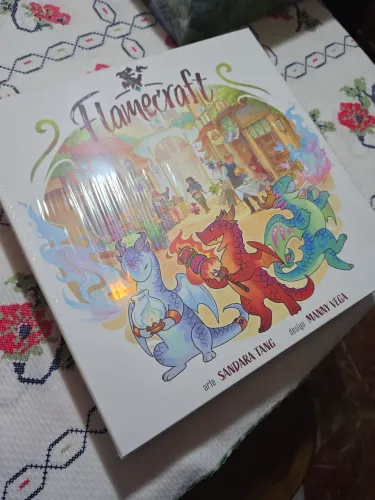 Flamecraft jogo tabuleiro boardgame