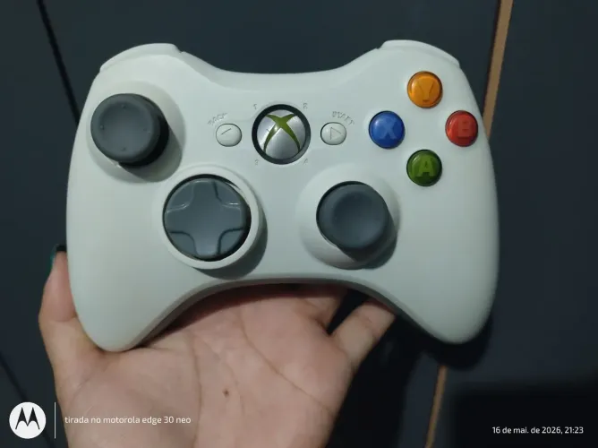 Controle x box 360 original funcionando perfeitamente