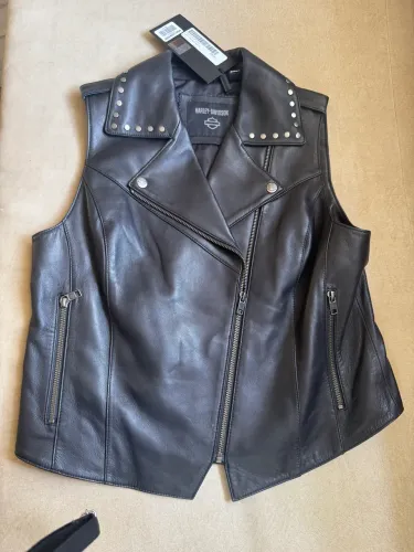 Maravilhoso Colete Original Harley Davidson