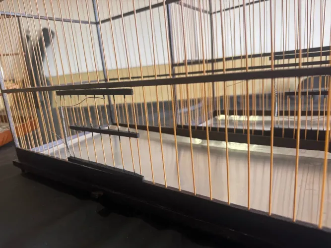 Gaiola para azulão ou Picharro. (Pássaros)