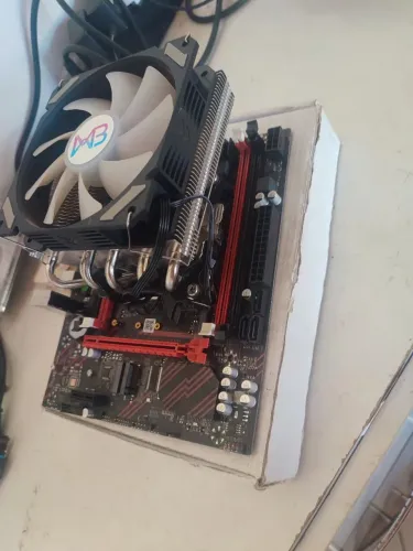 Air Cooler Low Profile Wovibo ARGB 4 Heatpipes