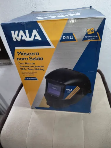 Máscara para solda Kala com filtro de auto escurecimento K 20