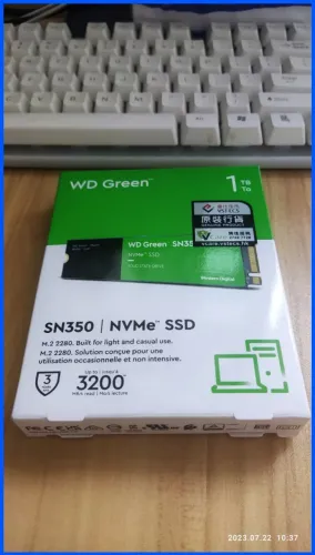 SSD M2 480GB Western Digital Green Sn350 para aprimorar seu PC Pronta Entrega