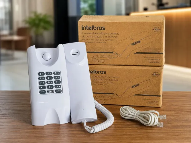 Interfone Intelbras para Central de Condomínio