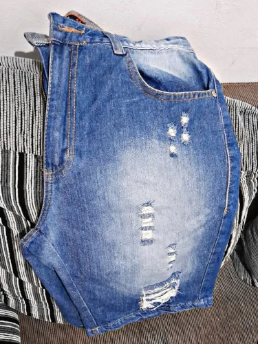 bermuda jeans masculina