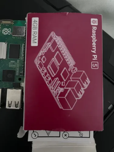 Raspibery pi 5 4 giga novo 600.00