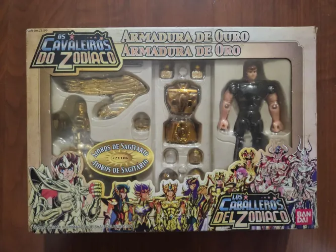 Boneco Cavaleiros do Zodíaco - Aioros de Sagitário - Bandai
