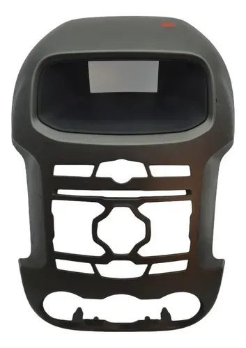 Moldura Central Comando Ar Radio Painel Ranger 2015 Original Cinza