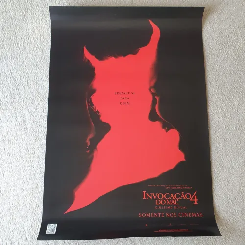 Pôster de Cinema Invocação do Mal 4 64x94