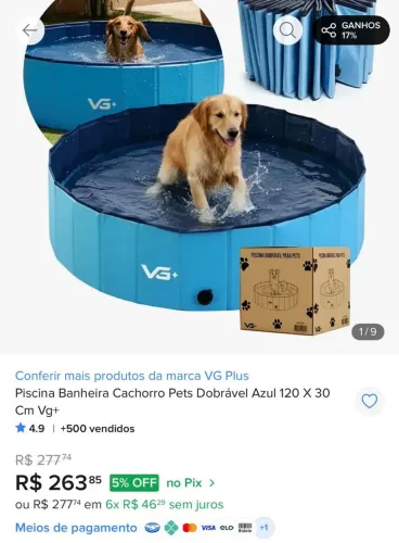 Piscina para pets