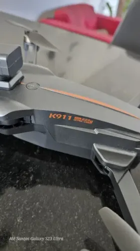 Drone K911 Max Gps 5g 2 Câmeras E 2 Baterias + Case